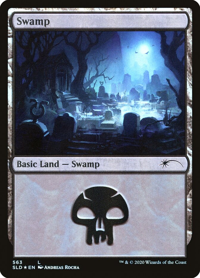 Swamp (Spooky) (563) [Secret Lair Drop Promos] | Exor Games Truro