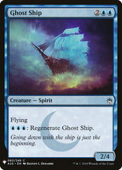 Ghost Ship [Mystery Booster] | Exor Games Truro