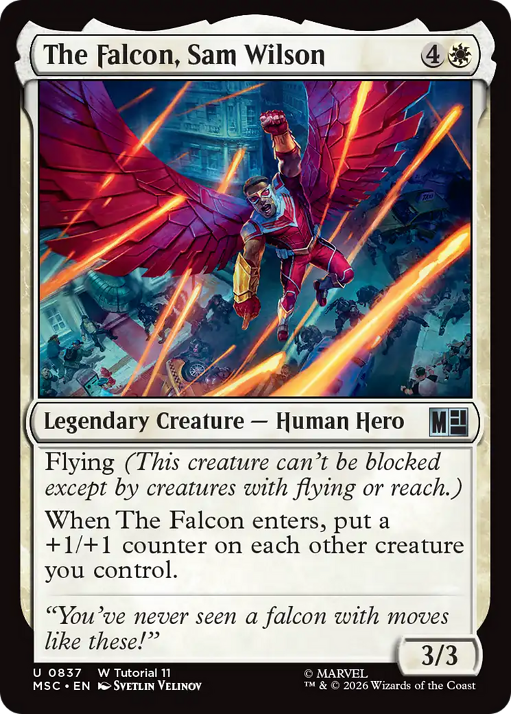 The Falcon, Sam Wilson [Marvel Super Heroes Commander] | Exor Games Truro