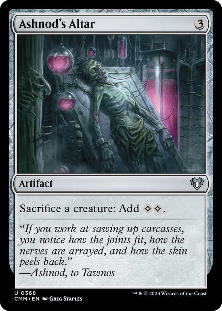Ashnod's Altar [Commander Masters] | Exor Games Truro