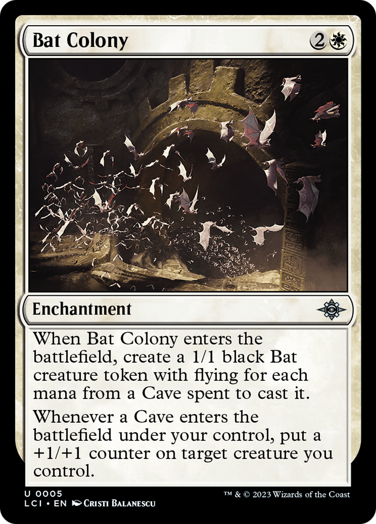 Bat Colony [The Lost Caverns of Ixalan] | Exor Games Truro