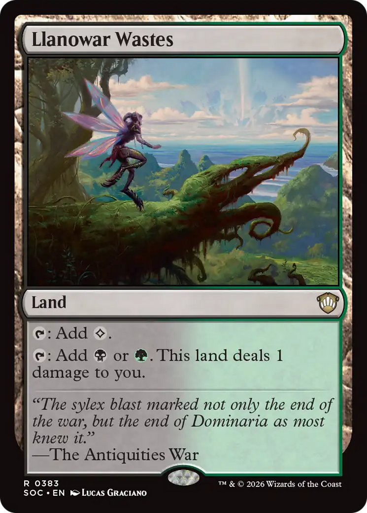 Llanowar Wastes [Secrets of Strixhaven Commander] | Exor Games Truro