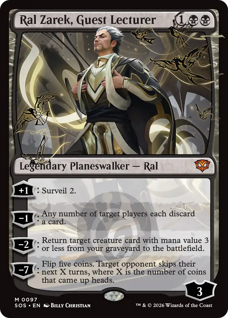 Ral Zarek, Guest Lecturer [Secrets of Strixhaven] | Exor Games Truro