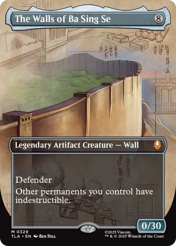 The Walls of Ba Sing Se (Borderless) [Avatar: The Last Airbender] | Exor Games Truro