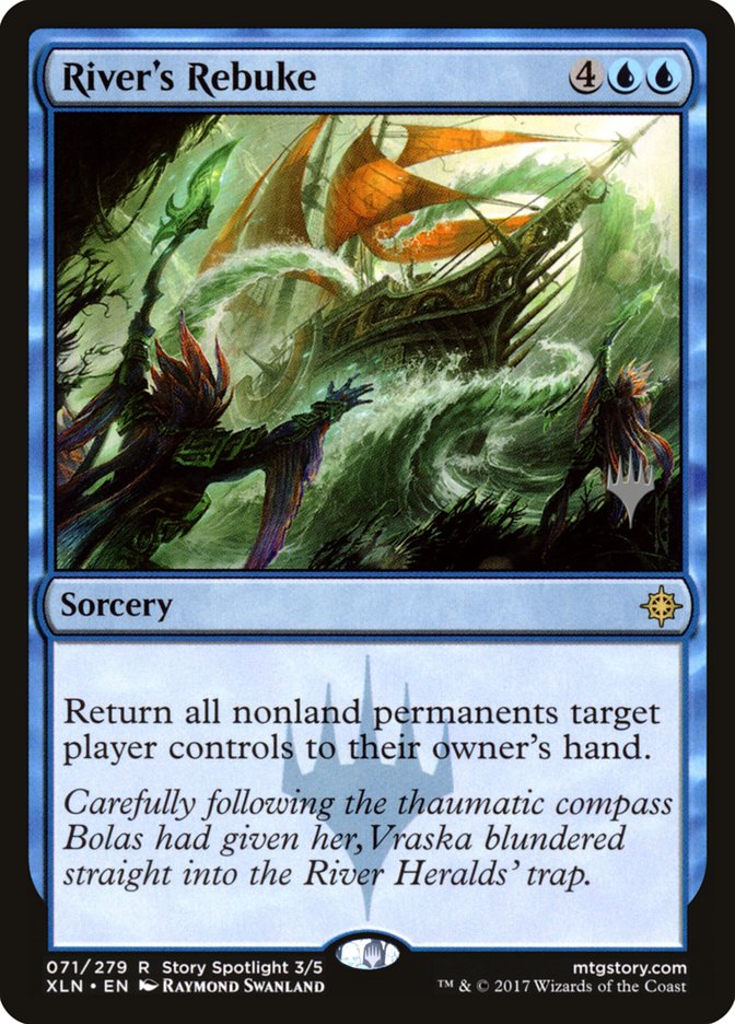 River's Rebuke (Promo Pack) [Ixalan Promos] | Exor Games Truro