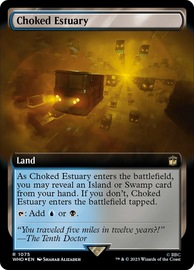 Choked Estuary (Extended Art) (Surge Foil) [Doctor Who] | Exor Games Truro