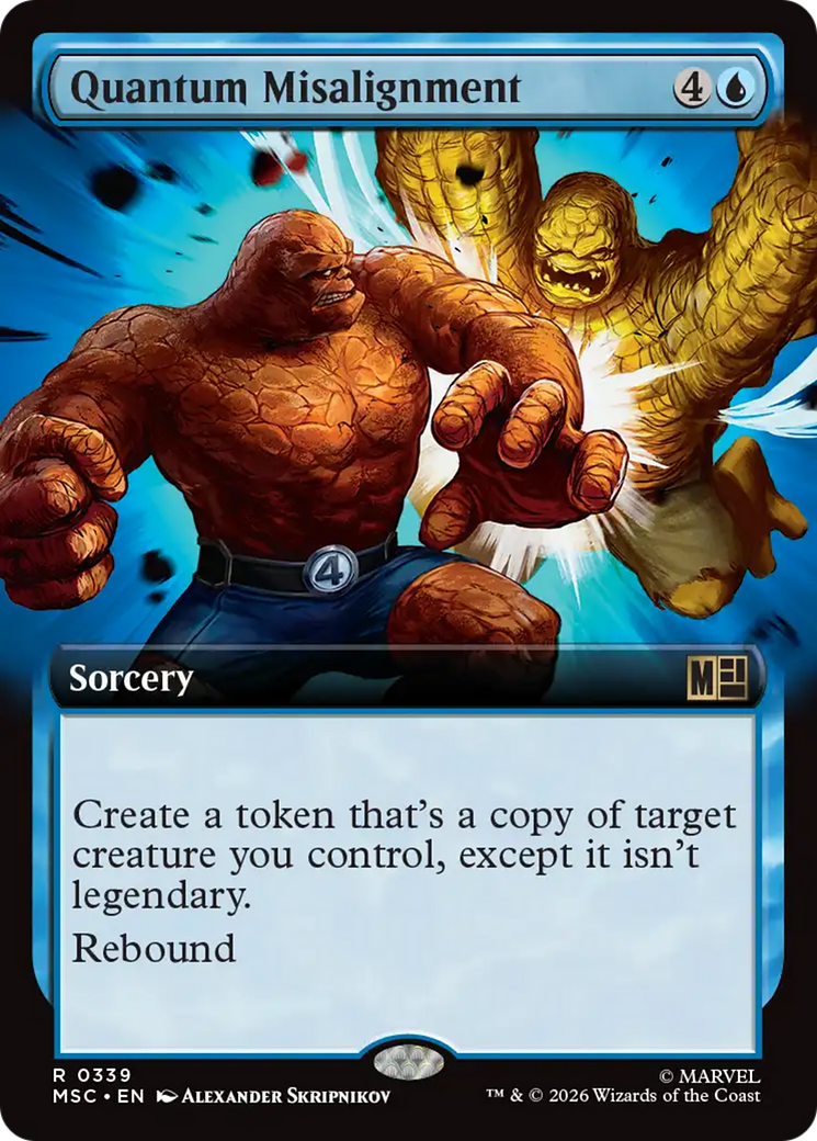 Quantum Misalignment (Extended Art) [Marvel Super Heroes Commander] | Exor Games Truro