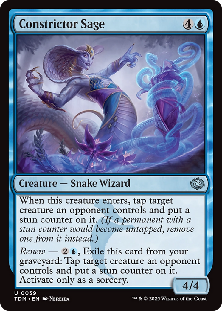 Constrictor Sage [Tarkir: Dragonstorm] | Exor Games Truro