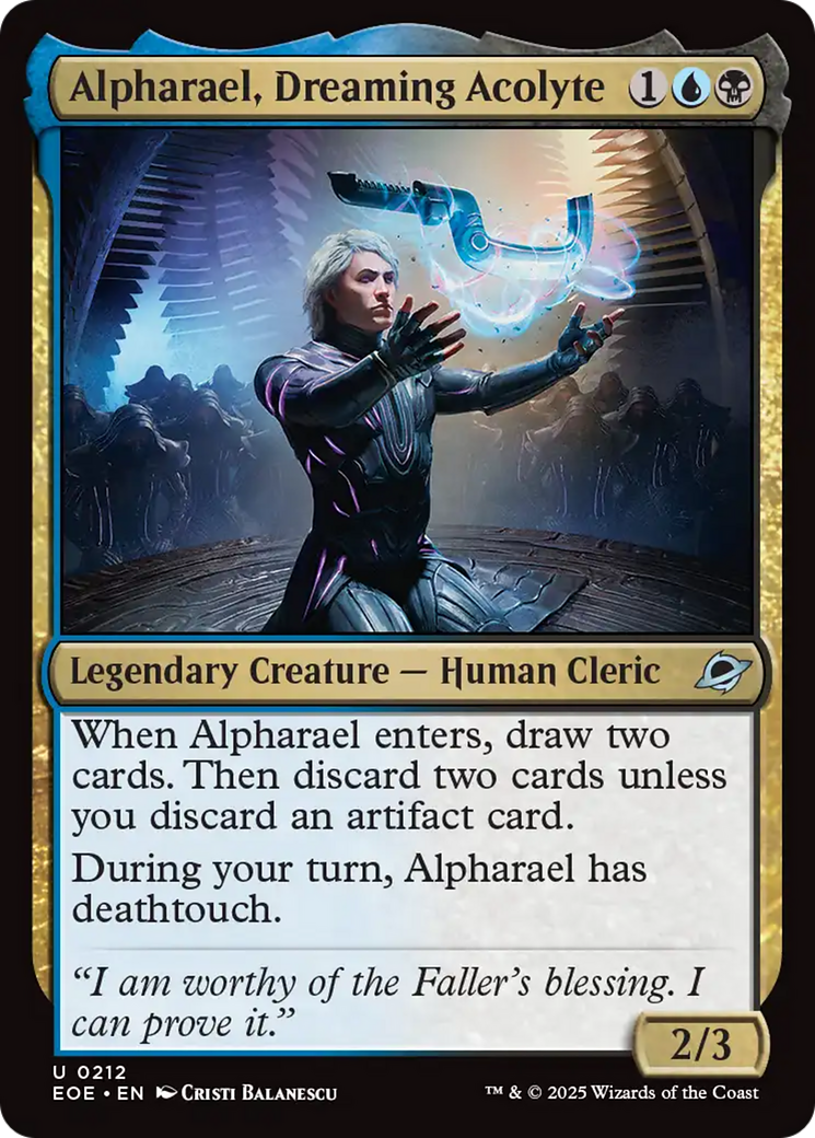 Alpharael, Dreaming Acolyte [Edge of Eternities] | Exor Games Truro