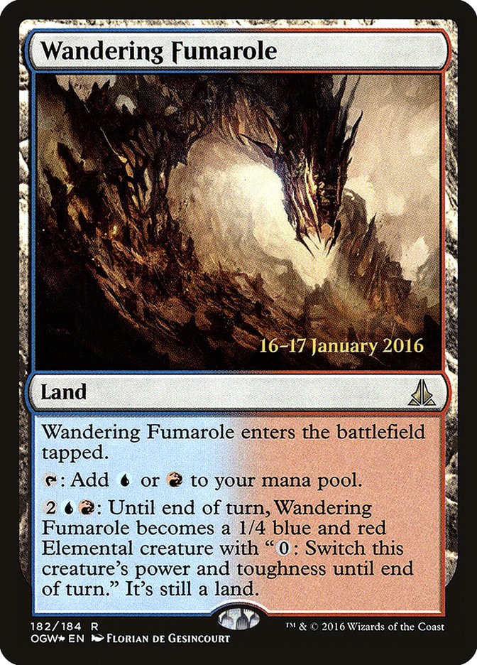 Wandering Fumarole [Oath of the Gatewatch Prerelease Promos] | Exor Games Truro