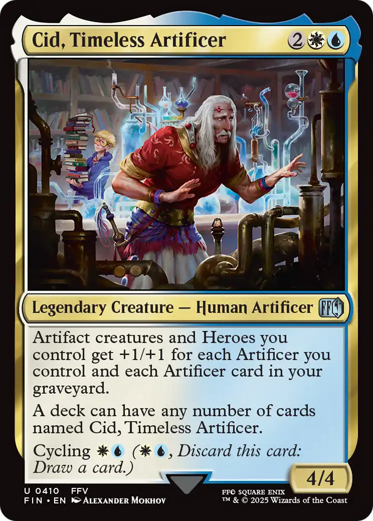 Cid, Timeless Artificer (0410) [FINAL FANTASY] | Exor Games Truro