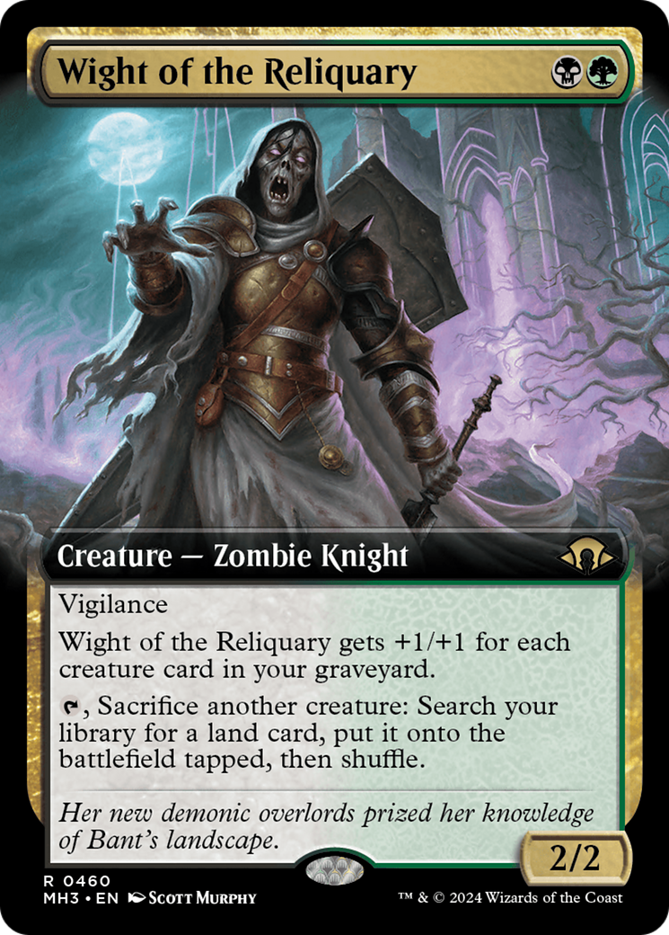 Wight of the Reliquary (Extended Art) [Modern Horizons 3] | Exor Games Truro