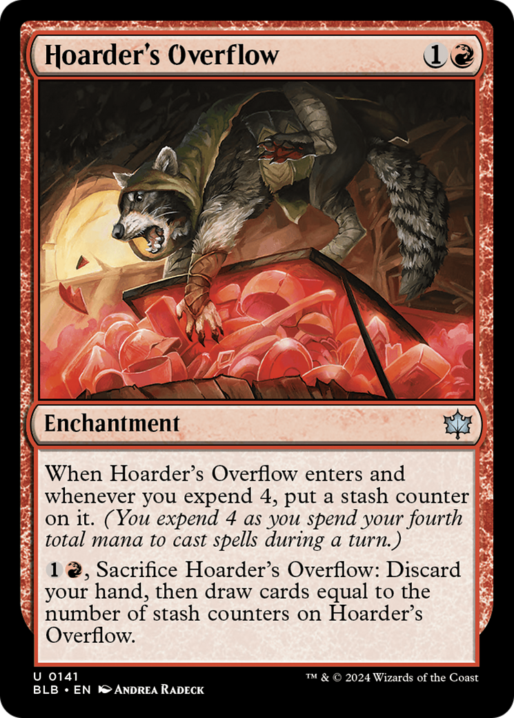 Hoarder's Overflow [Bloomburrow] | Exor Games Truro