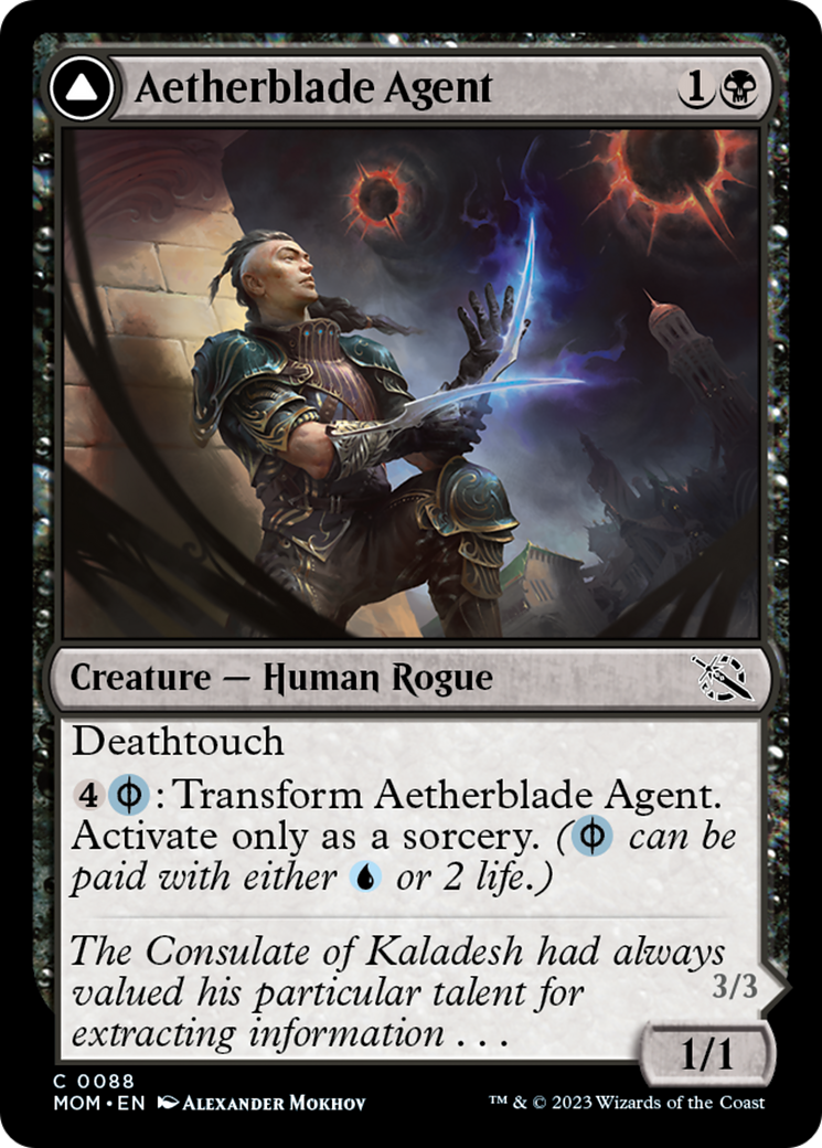 Aetherblade Agent // Gitaxian Mindstinger [March of the Machine] | Exor Games Truro