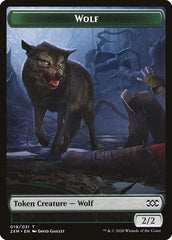 Copy // Wolf Double-Sided Token [Double Masters Tokens] | Exor Games Truro