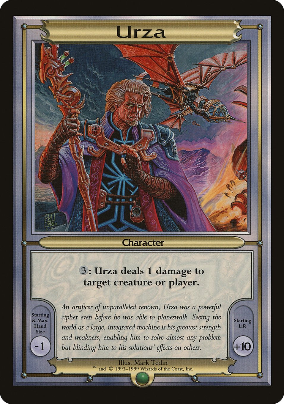 Urza [Vanguard Series] | Exor Games Truro