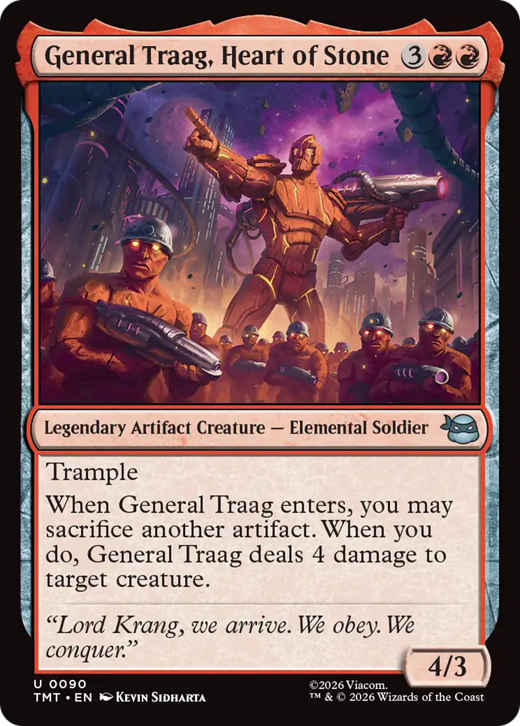 General Traag, Heart of Stone [Teenage Mutant Ninja Turtles] | Exor Games Truro