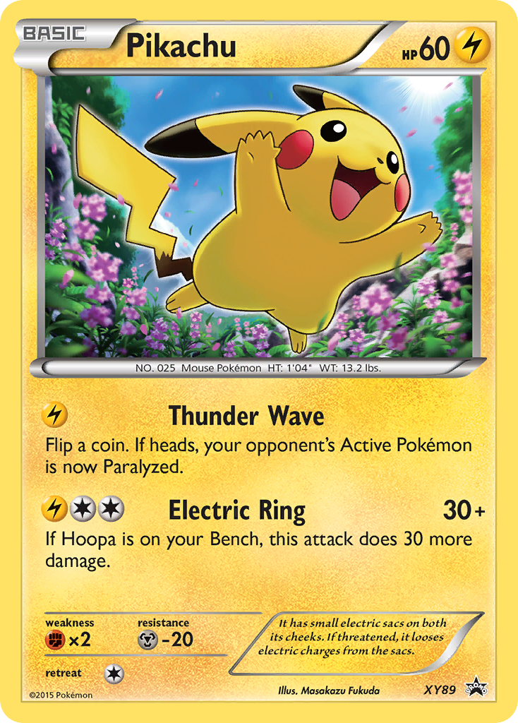 Pikachu (XY89) (Collector Chest) [XY: Black Star Promos] | Exor Games Truro