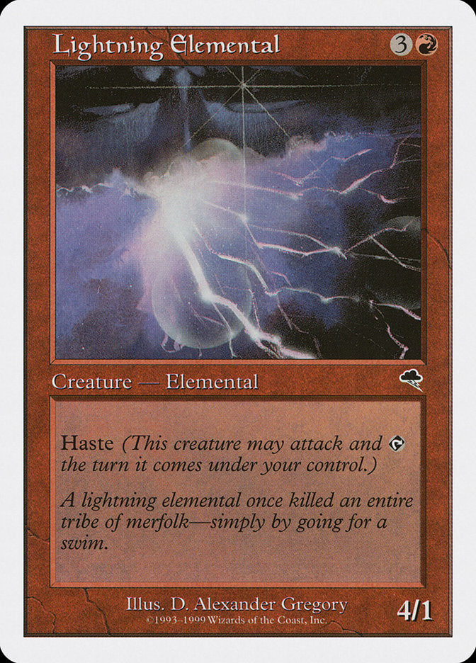 Lightning Elemental [Battle Royale] | Exor Games Truro