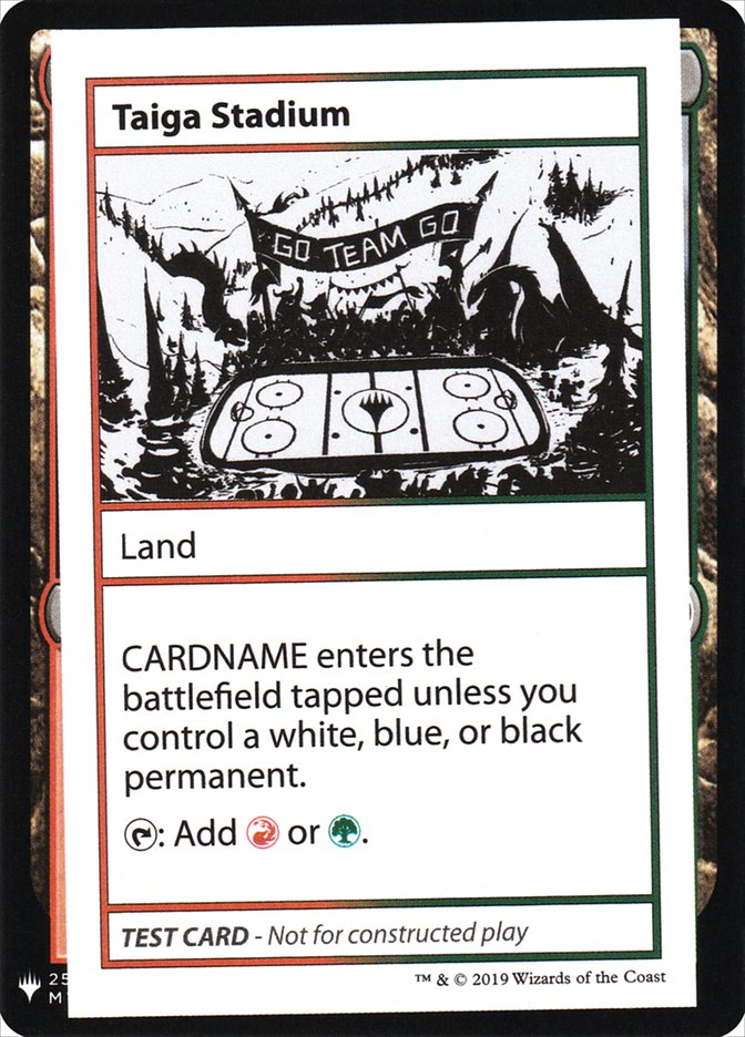 Taiga Stadium [Mystery Booster Playtest Cards] | Exor Games Truro