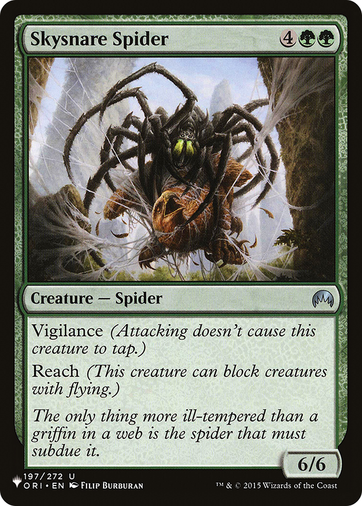 Skysnare Spider [The List Reprints] | Exor Games Truro