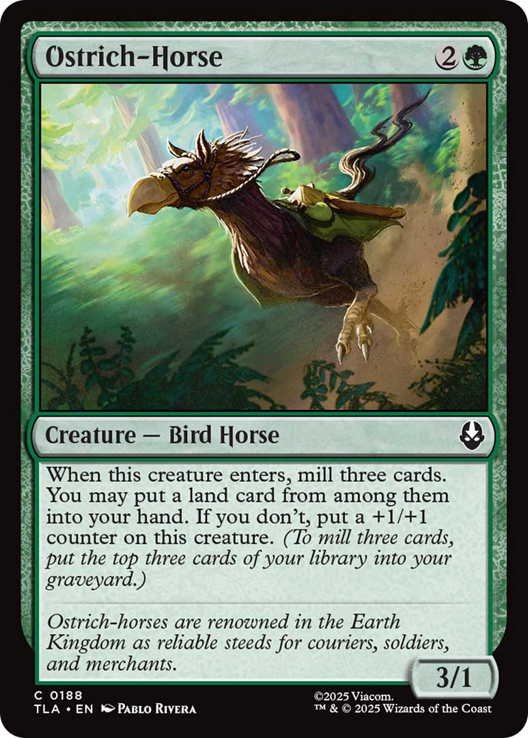 Ostrich-Horse [Avatar: The Last Airbender] | Exor Games Truro