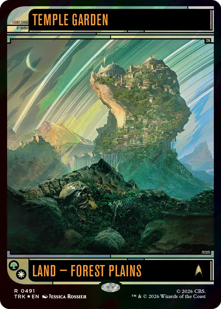 Temple Garden (Surge Foil) [Star Trek] | Exor Games Truro