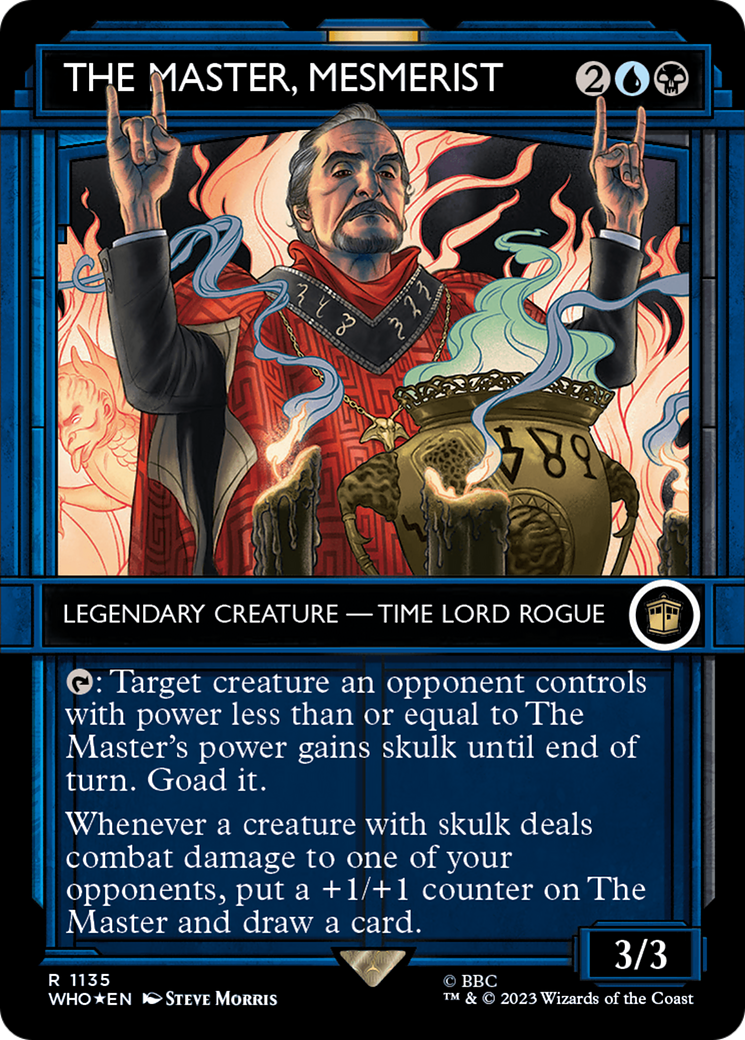 The Master, Mesmerist (Showcase) (Surge Foil) [Doctor Who] | Exor Games Truro