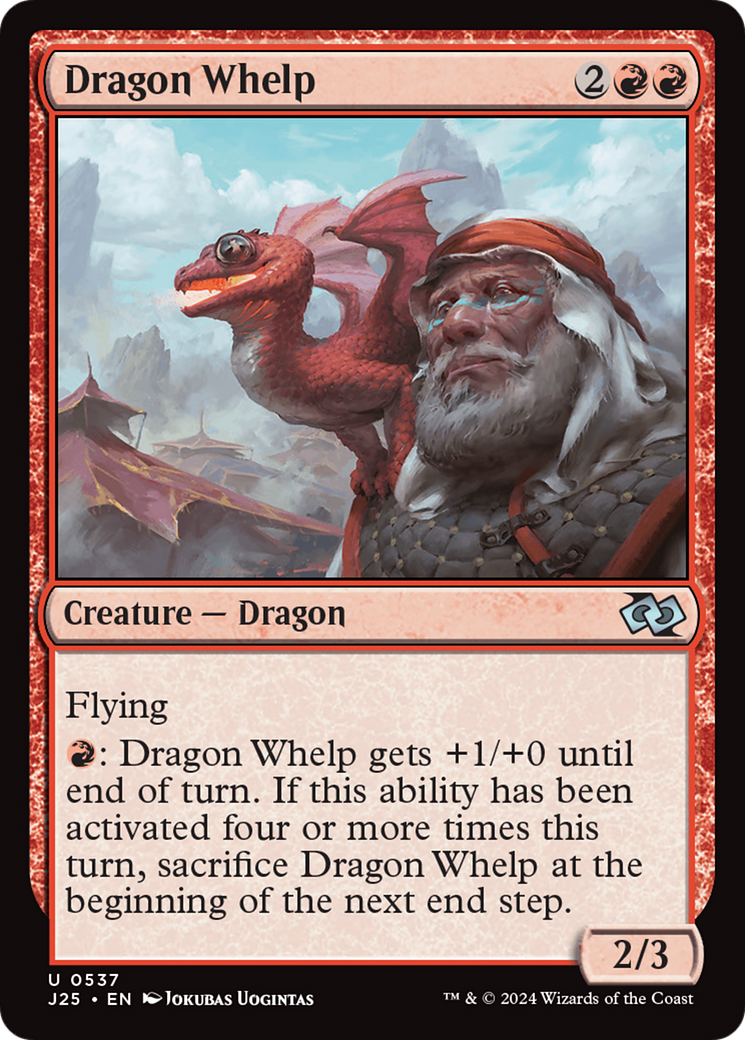 Dragon Whelp [Foundations Jumpstart] | Exor Games Truro