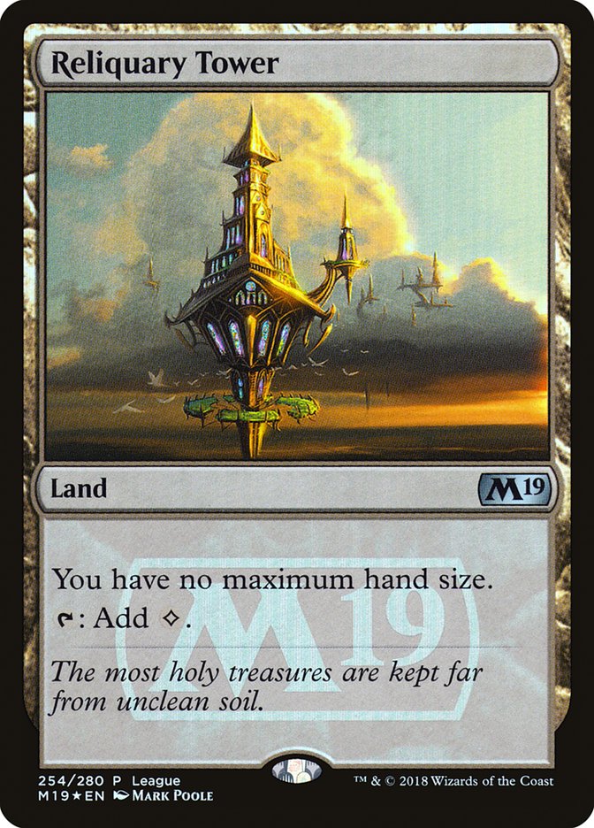 Reliquary Tower (League) [Core Set 2019 Promos] | Exor Games Truro