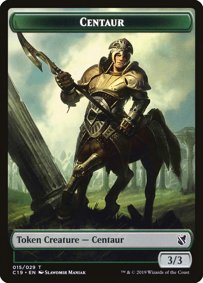 Centaur Token [Commander 2019 Tokens] | Exor Games Truro