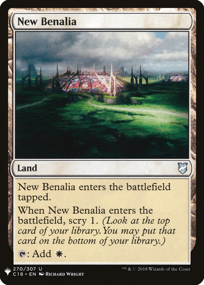 New Benalia [Mystery Booster] | Exor Games Truro