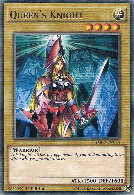 Queen's Knight [YGLD-ENC14] Common | Exor Games Truro