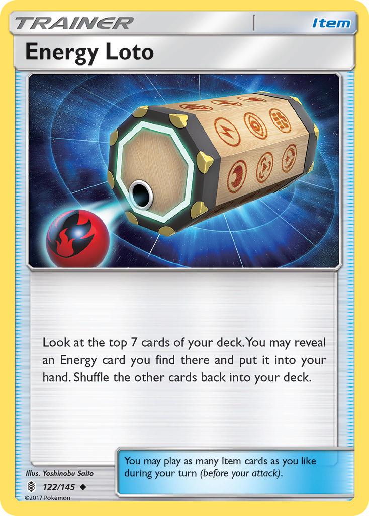 Energy Loto (122/145) [Sun & Moon: Guardians Rising] | Exor Games Truro