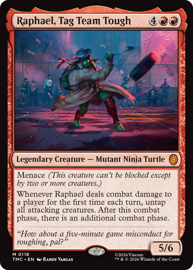 Raphael, Tag Team Tough [Teenage Mutant Ninja Turtles Commander] | Exor Games Truro