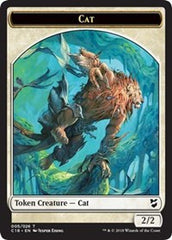 Cat // Soldier Double-Sided Token [Commander 2018 Tokens] | Exor Games Truro