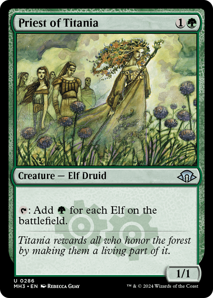 Priest of Titania [Modern Horizons 3] | Exor Games Truro