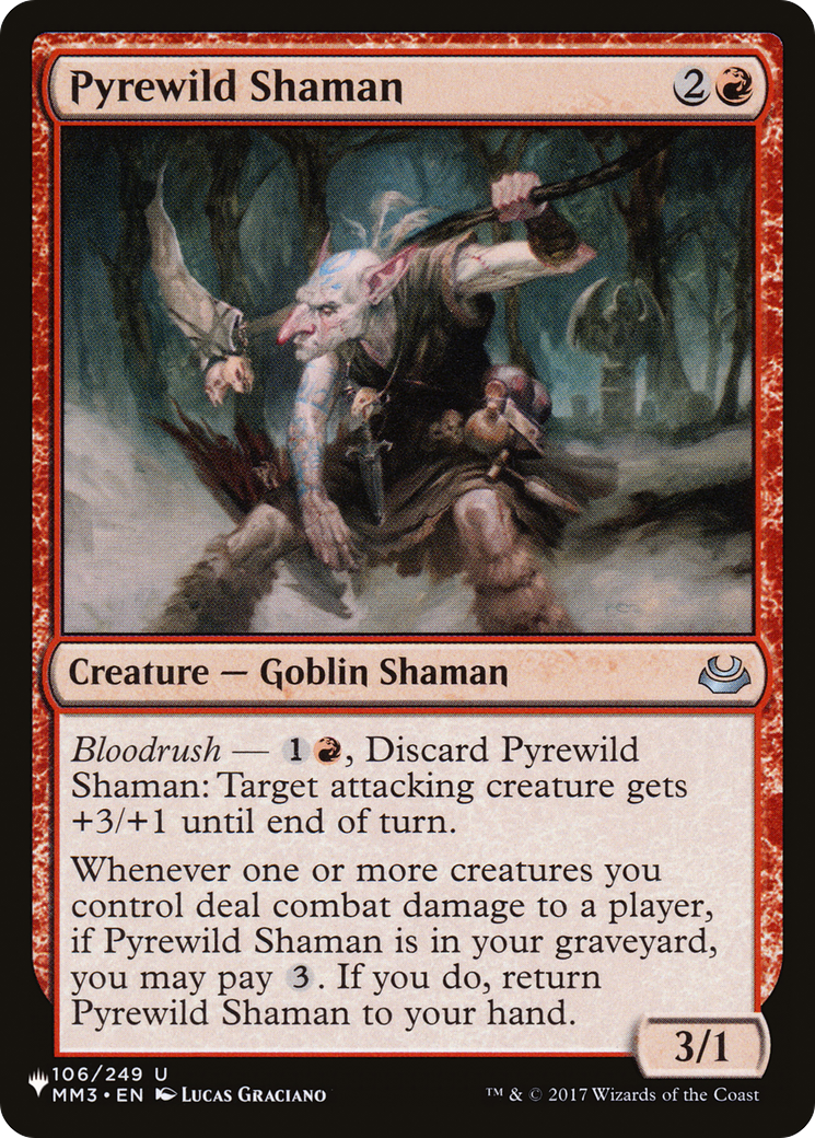 Pyrewild Shaman [The List Reprints] | Exor Games Truro