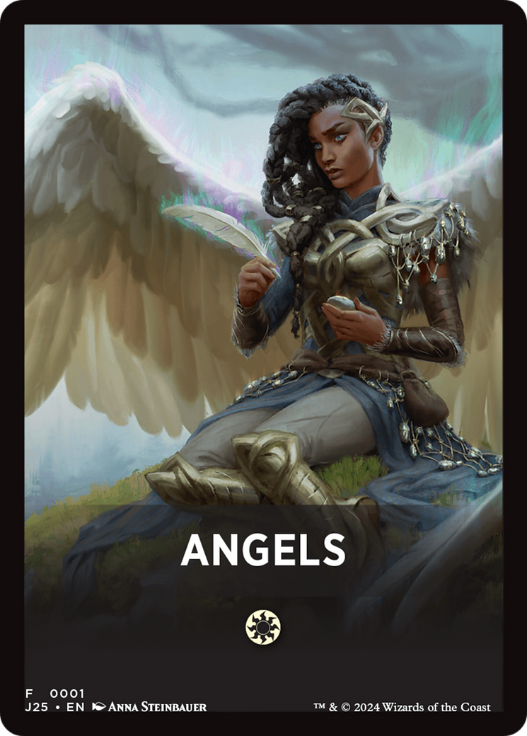 Angels Theme Card [Foundations Jumpstart Front Cards] | Exor Games Truro