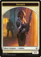 Beast (004) // Soldier Double-Sided Token [Archenemy: Nicol Bolas Tokens] | Exor Games Truro