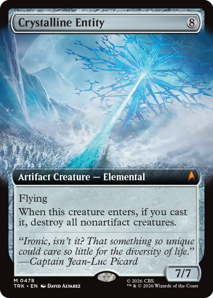 Crystalline Entity (Extended Art) [Star Trek] | Exor Games Truro