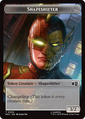 Shapeshifter (002) // Villain (009) Double-Sided Token [Marvel Super Heroes Commander Tokens] | Exor Games Truro
