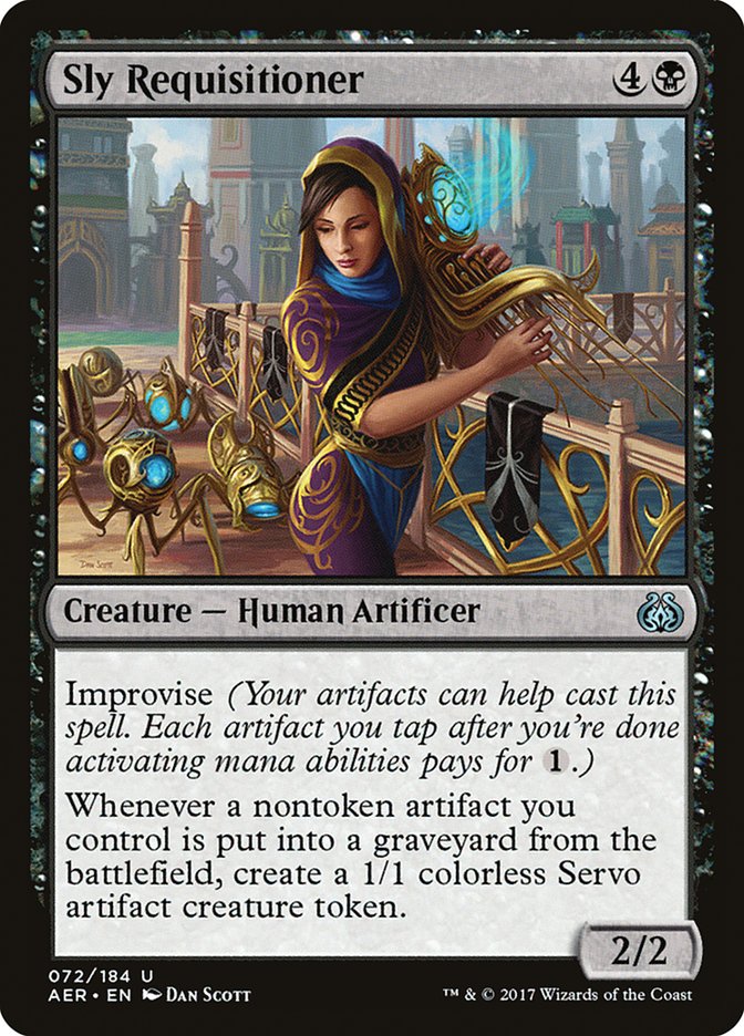 Sly Requisitioner [Aether Revolt] | Exor Games Truro