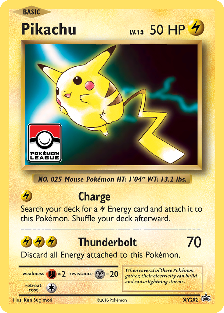 Pikachu (XY202) [XY: Black Star Promos] | Exor Games Truro