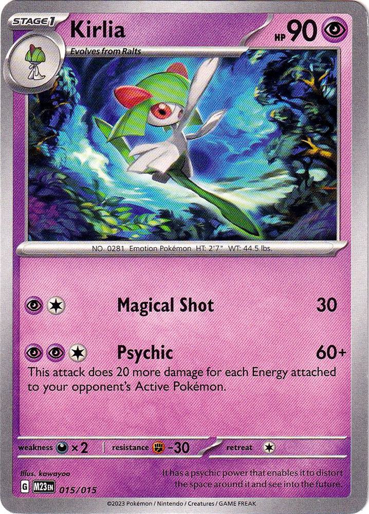 Kirlia (015/015) [McDonald's Promos: 2023 Collection] | Exor Games Truro