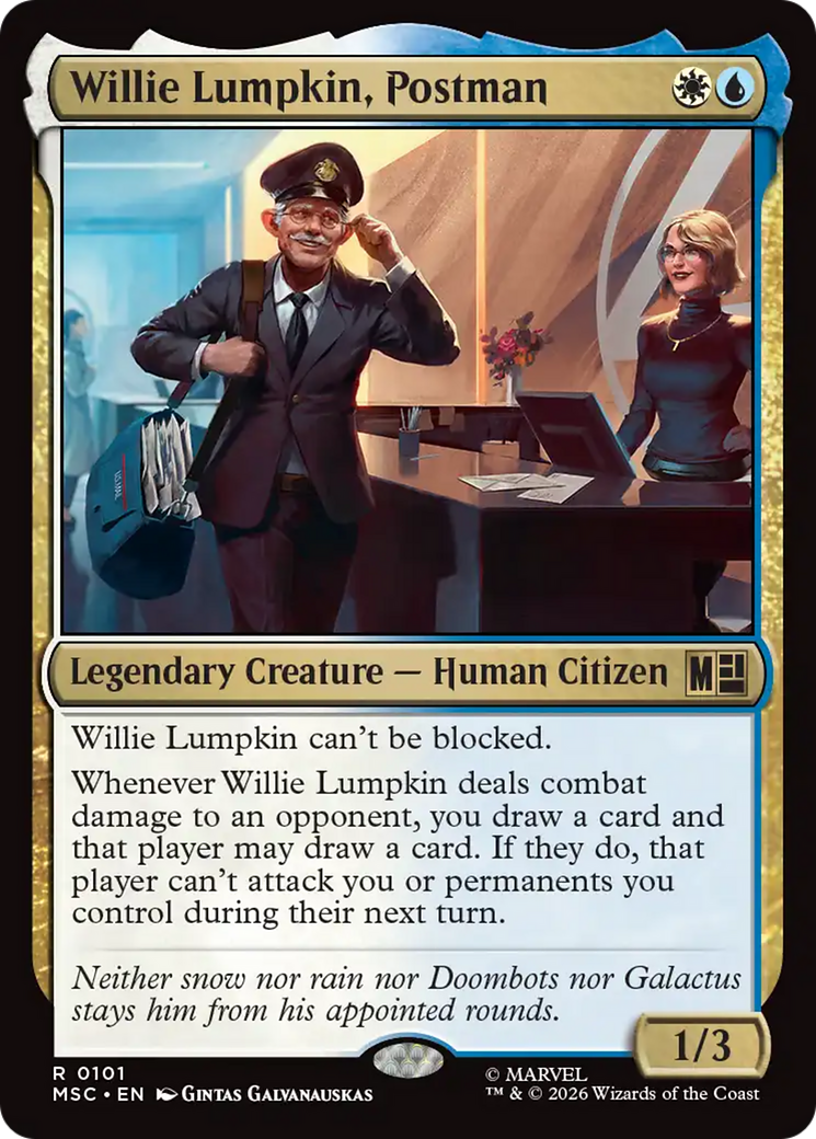 Willie Lumpkin, Postman [Marvel Super Heroes Commander] | Exor Games Truro