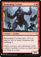 Rampaging Cyclops [Mystery Booster] | Exor Games Truro