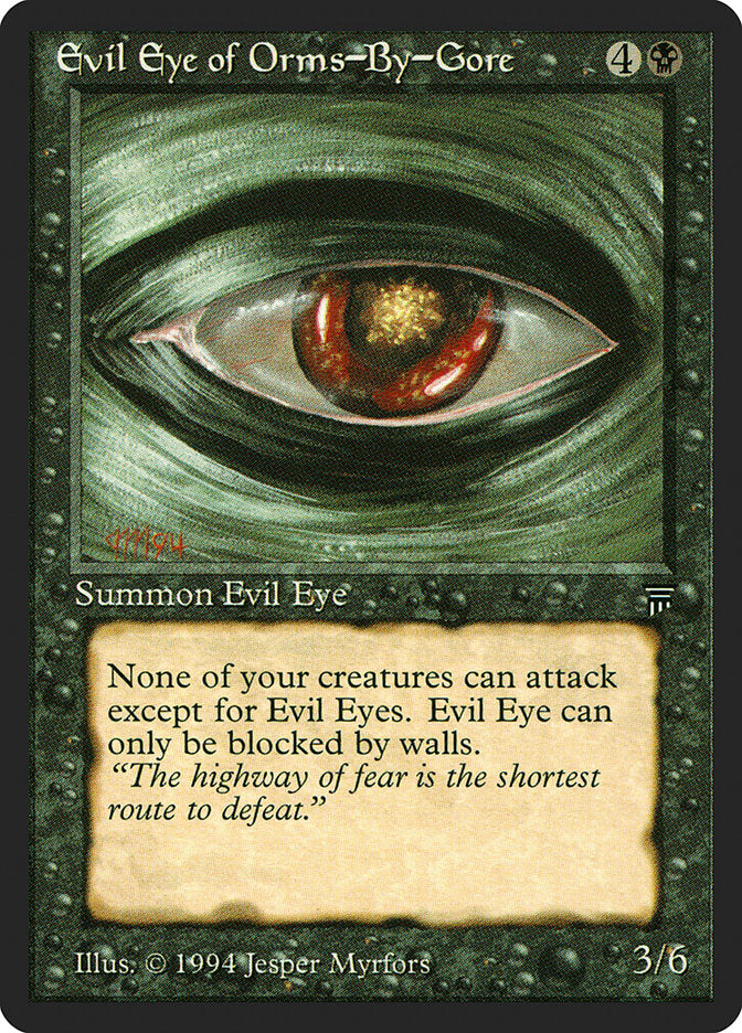 Evil Eye of Orms-by-Gore [Legends] | Exor Games Truro