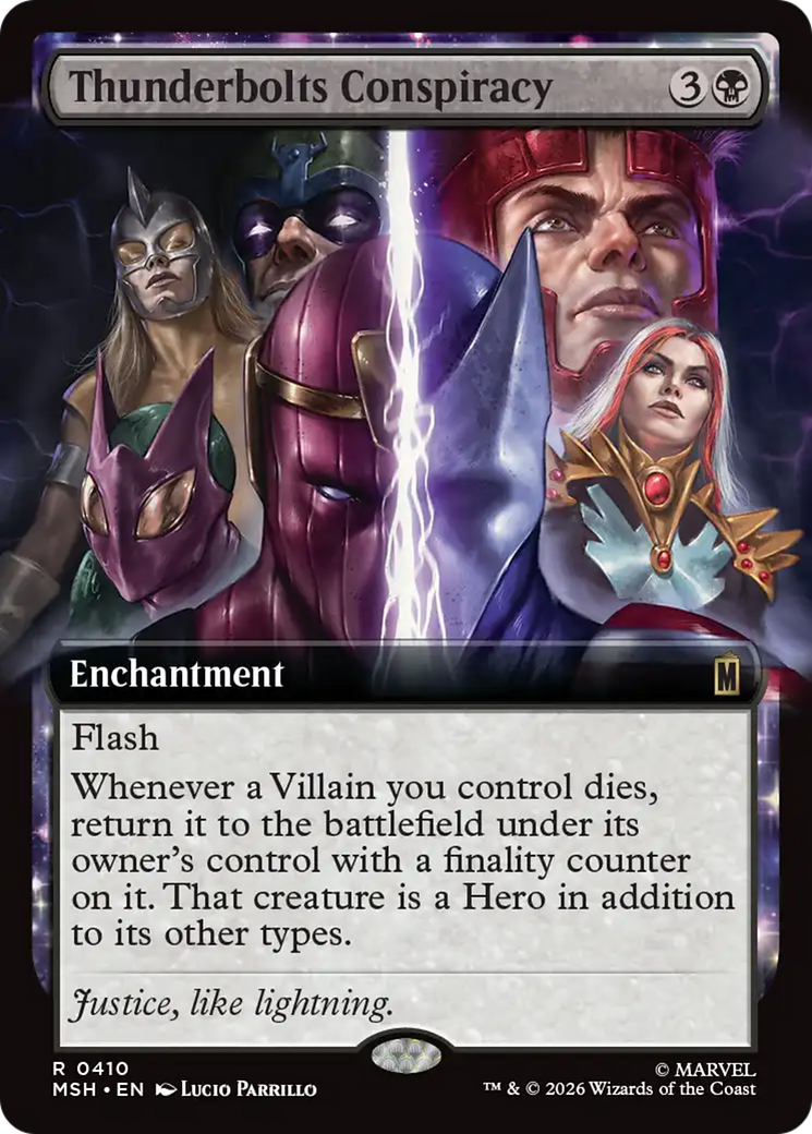Thunderbolts Conspiracy (Extended Art) [Marvel Super Heroes] | Exor Games Truro