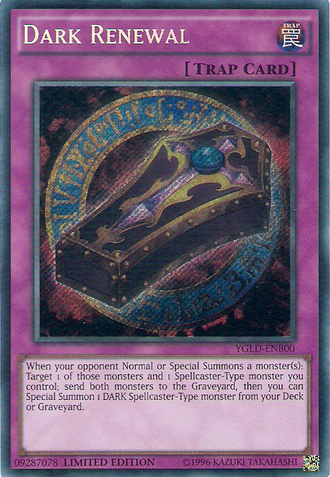 Dark Renewal [YGLD-ENB00] Secret Rare | Exor Games Truro